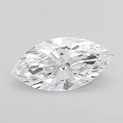 2.51ct E VVS2 Rare Carat Ideal Cut Marquise Lab Grown Diamond