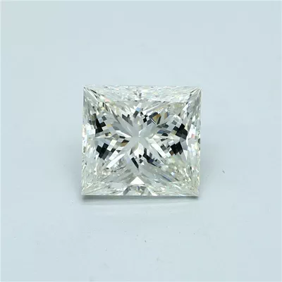 3.61ct K SI2 Very Good Cut Princess Diamond