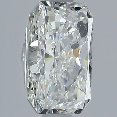 1.81ct I SI2 Rare Carat Ideal Cut Radiant Diamond