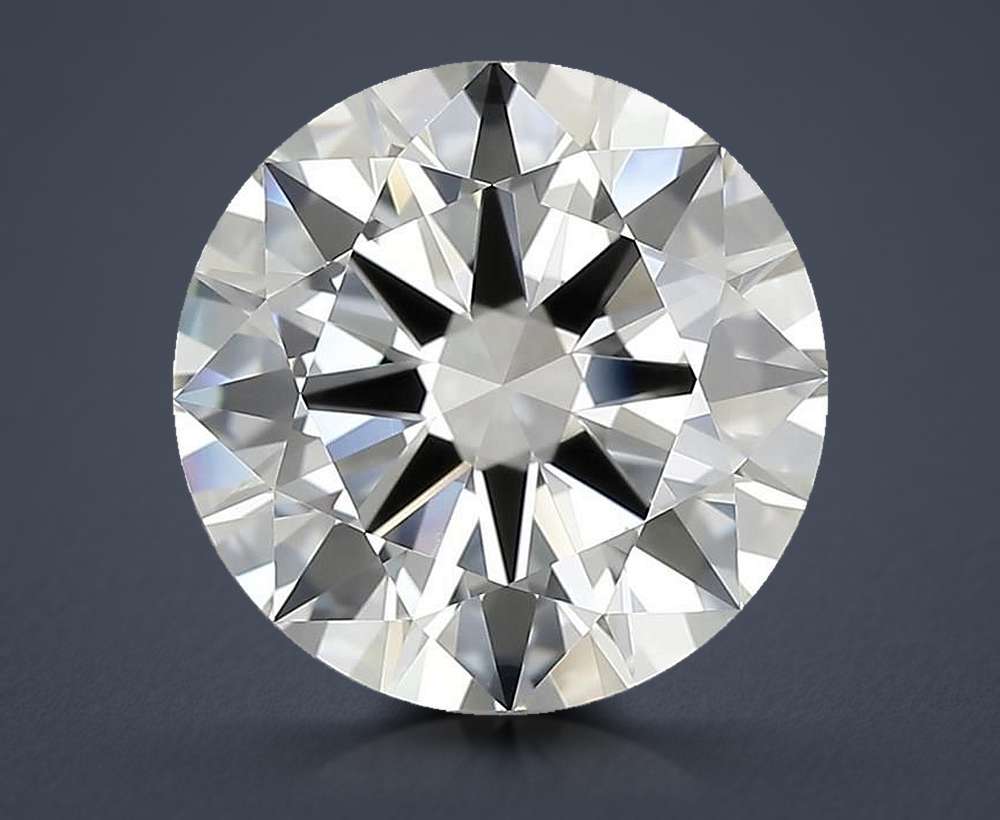 3.50ct J VVS2 Rare Carat Ideal Cut Round Diamond