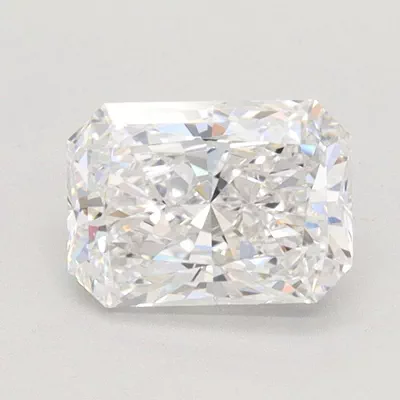 1.09ct D VVS1 Rare Carat Ideal Cut Radiant Lab Grown Diamond