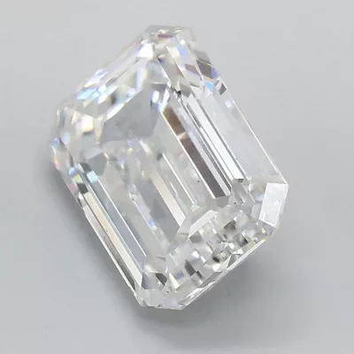 2.04ct E VS1 Rare Carat Ideal Cut Emerald Lab Grown Diamond