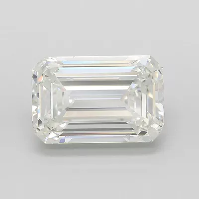 6.06ct G VS1 Excellent Cut Emerald Lab Grown Diamond