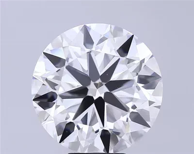 9.01ct F VS2 Very Good Cut Round Lab Grown Diamond