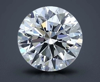 0.56ct H VVS2 Rare Carat Ideal Cut Round Diamond
