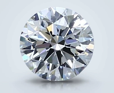 0.56ct H VVS2 Rare Carat Ideal Cut Round Diamond