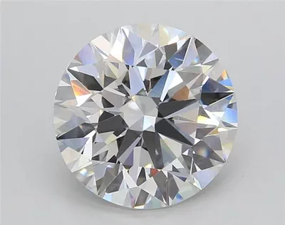 4.02ct F VS1 Rare Carat Ideal Cut Round Lab Grown Diamond