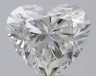 3.50ct G SI2 Rare Carat Ideal Cut Heart Diamond