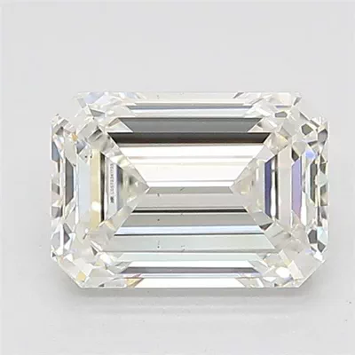 1.37ct G VS1 Excellent Cut Emerald Lab Grown Diamond