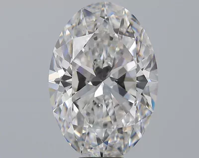 10.01ct F VS1 Rare Carat Ideal Cut Oval Diamond