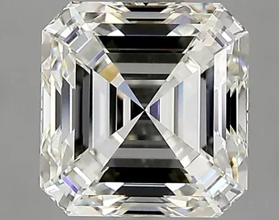 2.50ct J VVS1 Very Good Cut Asscher Diamond