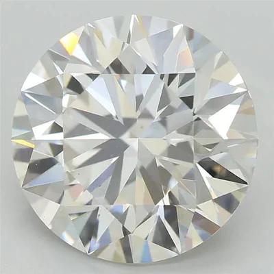 3.40ct H VS1 Rare Carat Ideal Cut Round Lab Grown Diamond