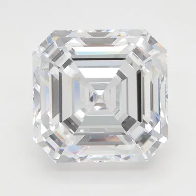 5.28ct D VVS1 Rare Carat Ideal Cut Asscher Lab Grown Diamond