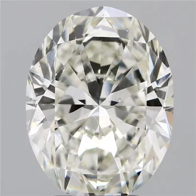 3.50ct J SI1 Rare Carat Ideal Cut Oval Diamond