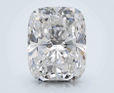 10.08ct E SI1 Rare Carat Ideal Cut Cushion Diamond
