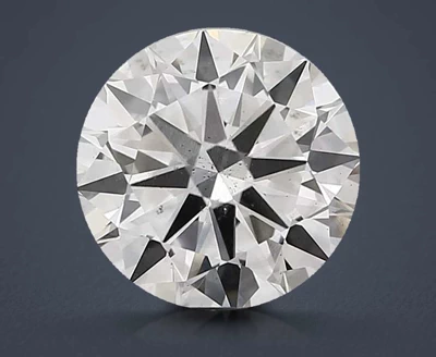 3.51ct G SI1 Excellent Cut Round Lab Grown Diamond