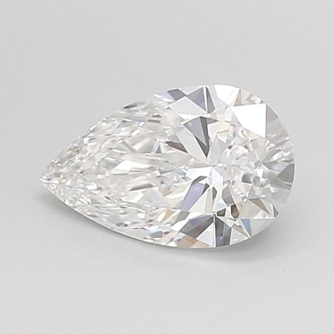 1.23ct D VVS1 Rare Carat Ideal Cut Pear Lab Grown Diamond