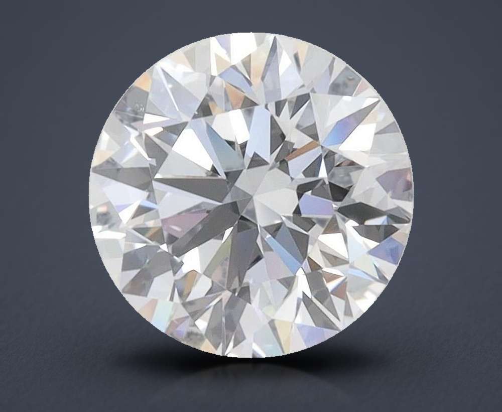 2.39ct D VVS1 Rare Carat Ideal Cut Round Lab Grown Diamond
