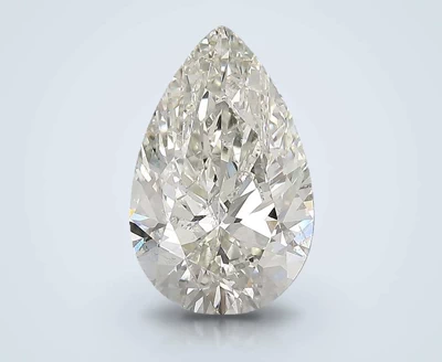 3.02ct I SI2 Rare Carat Ideal Cut Pear Diamond