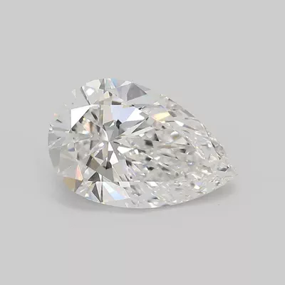 2.52ct E VS1 Rare Carat Ideal Cut Pear Lab Grown Diamond