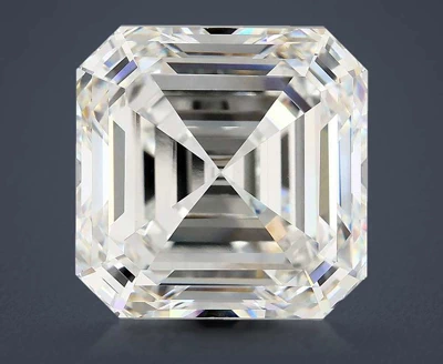 10.63ct E VVS2 Excellent Cut Asscher Lab Grown Diamond
