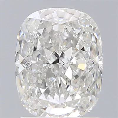 1.76ct F SI1 Rare Carat Ideal Cut Cushion Lab Grown Diamond