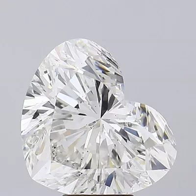 7.46ct G VS2 Rare Carat Ideal Cut Heart Lab Grown Diamond