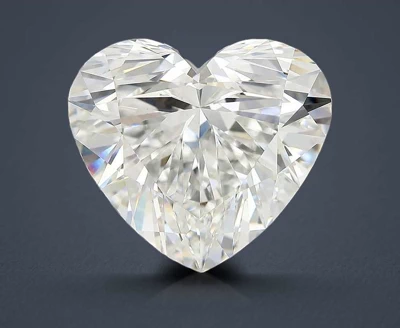 10.09ct F VVS2 Rare Carat Ideal Cut Heart Lab Grown Diamond