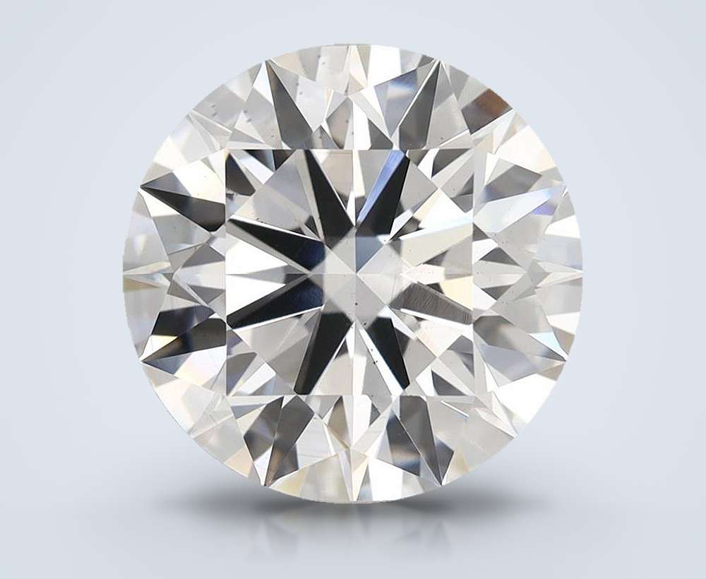 7.08ct E SI1 Rare Carat Ideal Cut Round Lab Grown Diamond
