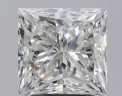 2.73ct I SI2 Very Good Cut Princess Diamond