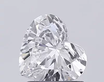1.01ct E VS2 Rare Carat Ideal Cut Heart Lab Grown Diamond