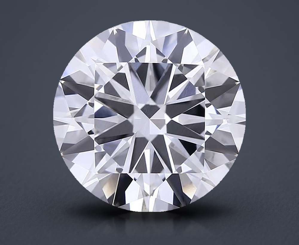 9.05ct F VVS2 Excellent Cut Round Lab Grown Diamond