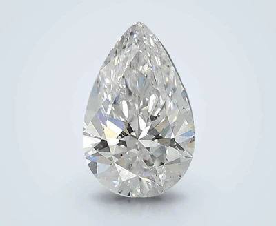 0.97ct D VS2 Rare Carat Ideal Cut Pear Lab Grown Diamond