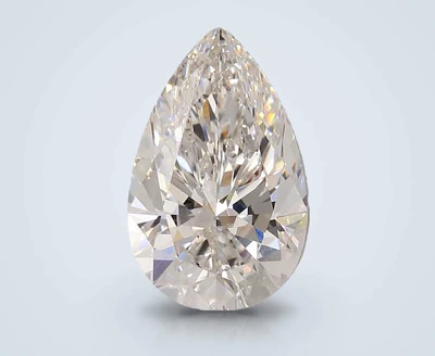 4.06ct F VVS2 Rare Carat Ideal Cut Pear Lab Grown Diamond