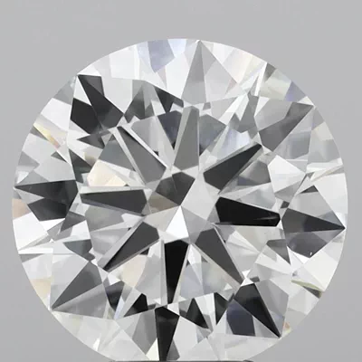 5.49ct G VVS2 Rare Carat Ideal Cut Round Lab Grown Diamond