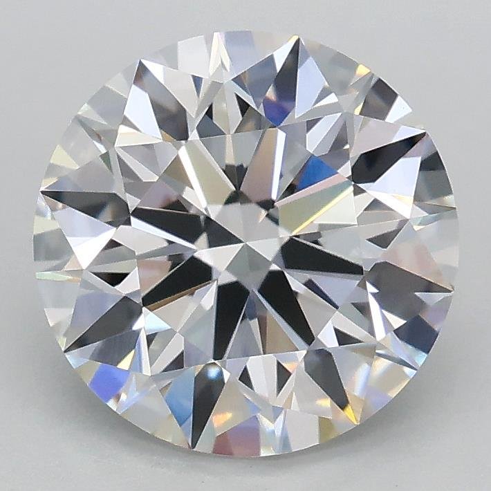 2.04ct D VVS2 Rare Carat Ideal Cut Round Lab Grown Diamond