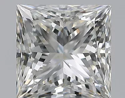 1.29ct I VS2 Rare Carat Ideal Cut Princess Diamond