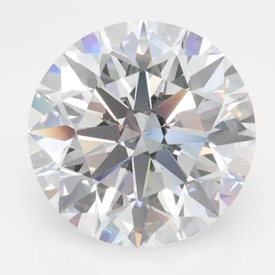 4.06ct D VVS1 Rare Carat Ideal Cut Round Lab Grown Diamond