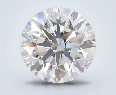 4.06ct D VVS1 Rare Carat Ideal Cut Round Lab Grown Diamond