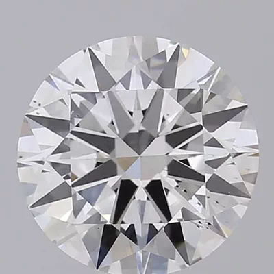 3.54ct F SI1 Rare Carat Ideal Cut Round Lab Grown Diamond