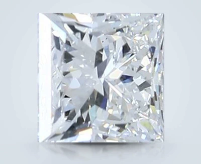 0.90ct F VS2 Rare Carat Ideal Cut Princess Diamond