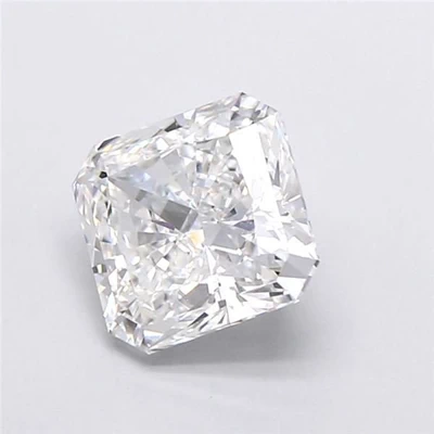 1.58ct D VVS2 Rare Carat Ideal Cut Radiant Lab Grown Diamond