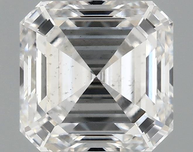 1.06ct E SI1 Rare Carat Ideal Cut Asscher Lab Grown Diamond