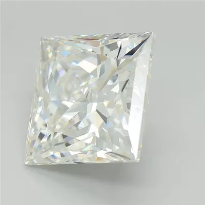 5.01ct E VVS2 Rare Carat Ideal Cut Princess Lab Grown Diamond