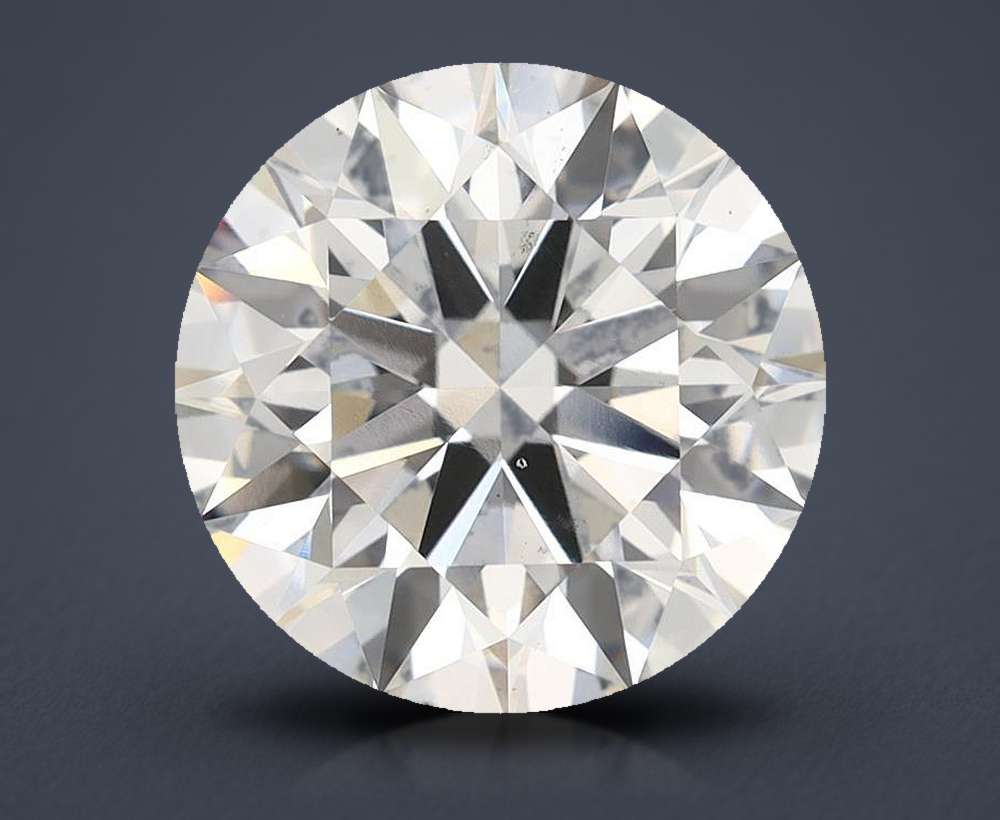 5.12ct H VS2 Rare Carat Ideal Cut Round Lab Grown Diamond