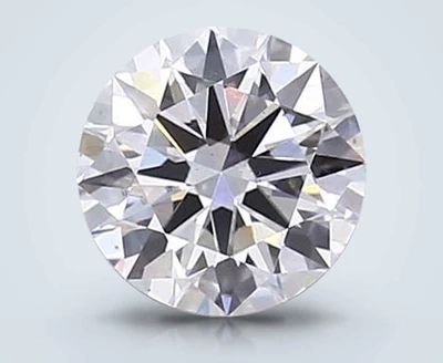 1.74ct F VS2 Rare Carat Ideal Cut Round Lab Grown Diamond