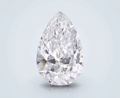 5.57ct E VS1 Rare Carat Ideal Cut Pear Lab Grown Diamond