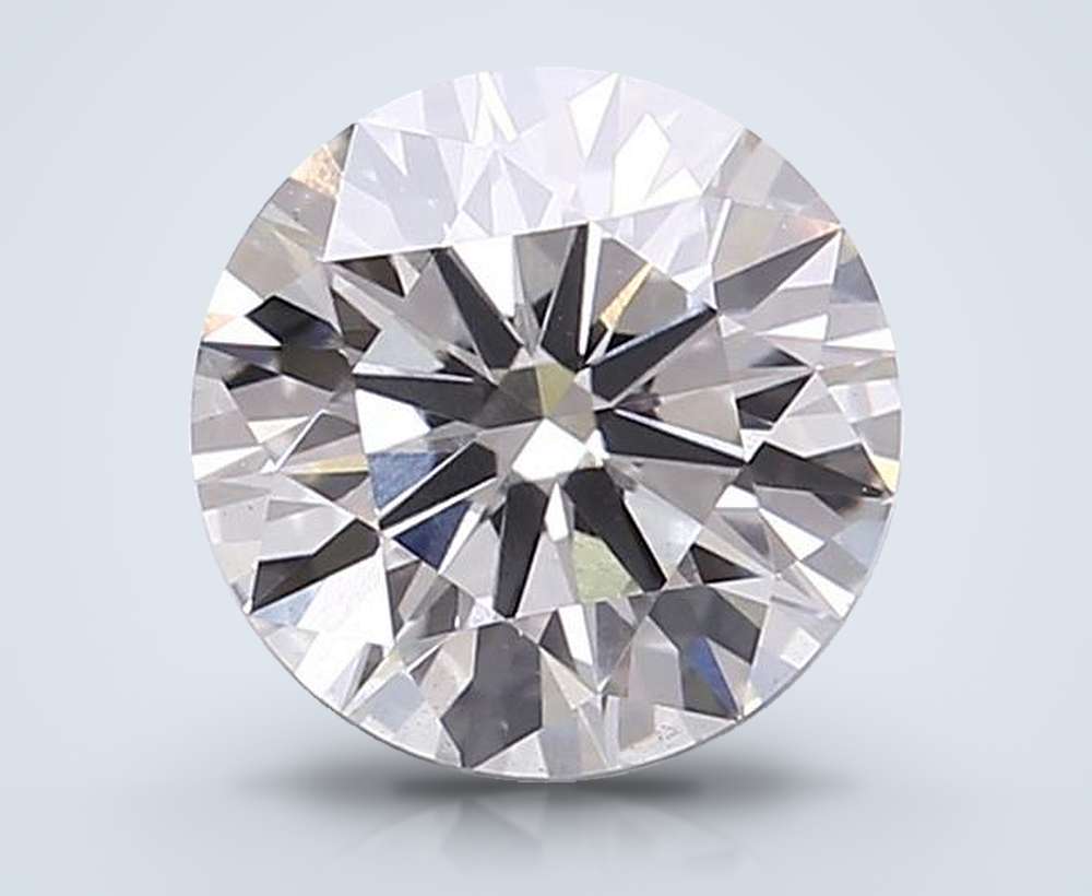 2.10ct H VS1 Rare Carat Ideal Cut Round Lab Grown Diamond