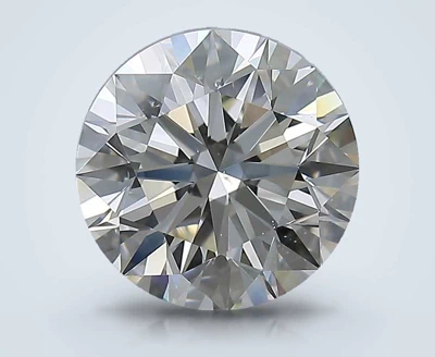 3.01ct J SI1 Excellent Cut Round Diamond