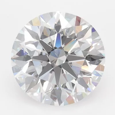 2.00ct D FL Rare Carat Ideal Cut Round Lab Grown Diamond